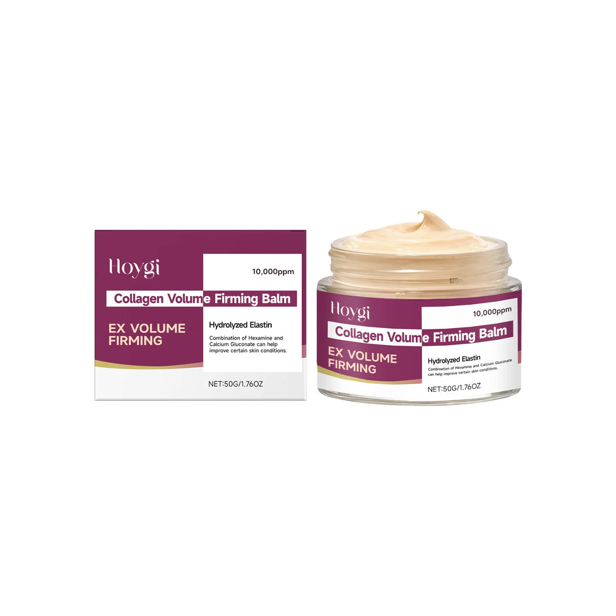 Calcium Anti-Aging Skincare Set – Serum, Cream, Eye Patches & Collagen Balm