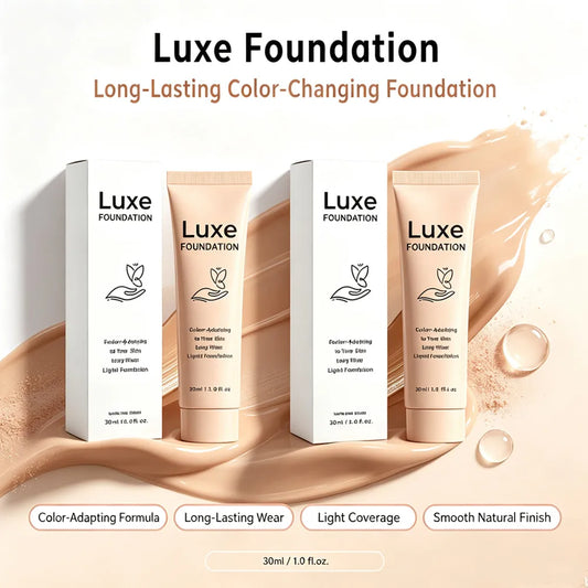 Fond de Teint Changeant de Couleur SPF50 – Couvrance Totale, Léger & Intelligent