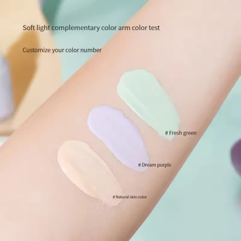 Primer 3 Couleurs HISYI – Correcteur Teint, Hydratant & Longue Tenue | CPNP
