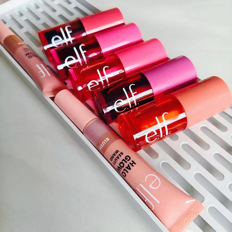 Hot ELF Skincare Products Pre Makeup Gel Gel Green Primer 75ml Natural Non Greasy Lip and Cheek Dual-use Liquid Powder Blusher