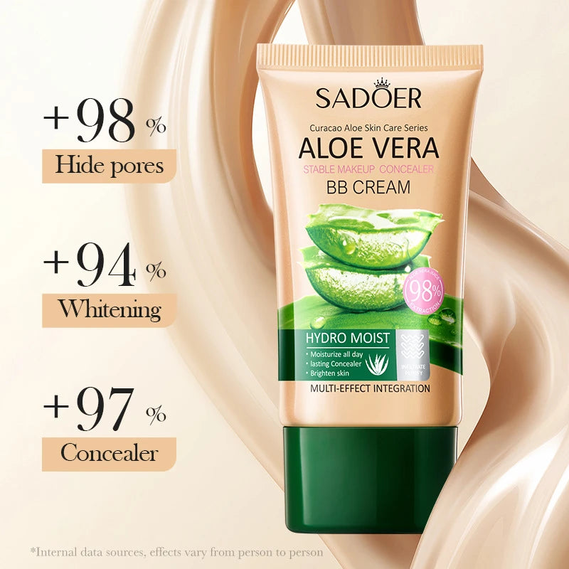 BB Cream Aloe Vera – Hydrating & Covering Foundation with Collagen