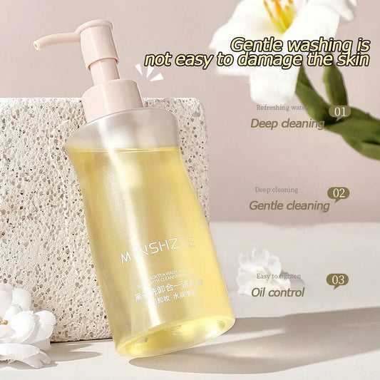 Facial Cleanser Cleaning Oil Gentle Facial Makeup Remover Non Irritating Face Cleansing Water Oil-Control Cleansing Nose Pores