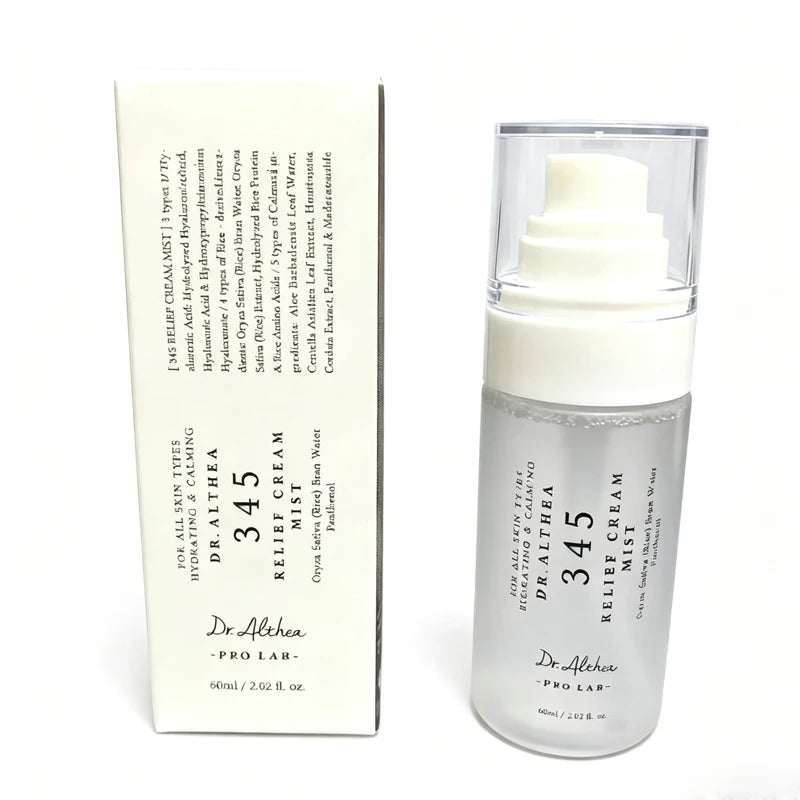 Dr. Althea Coffret Soin Coréen – Crème, Essence & Spray Hydratant Antioxydant
