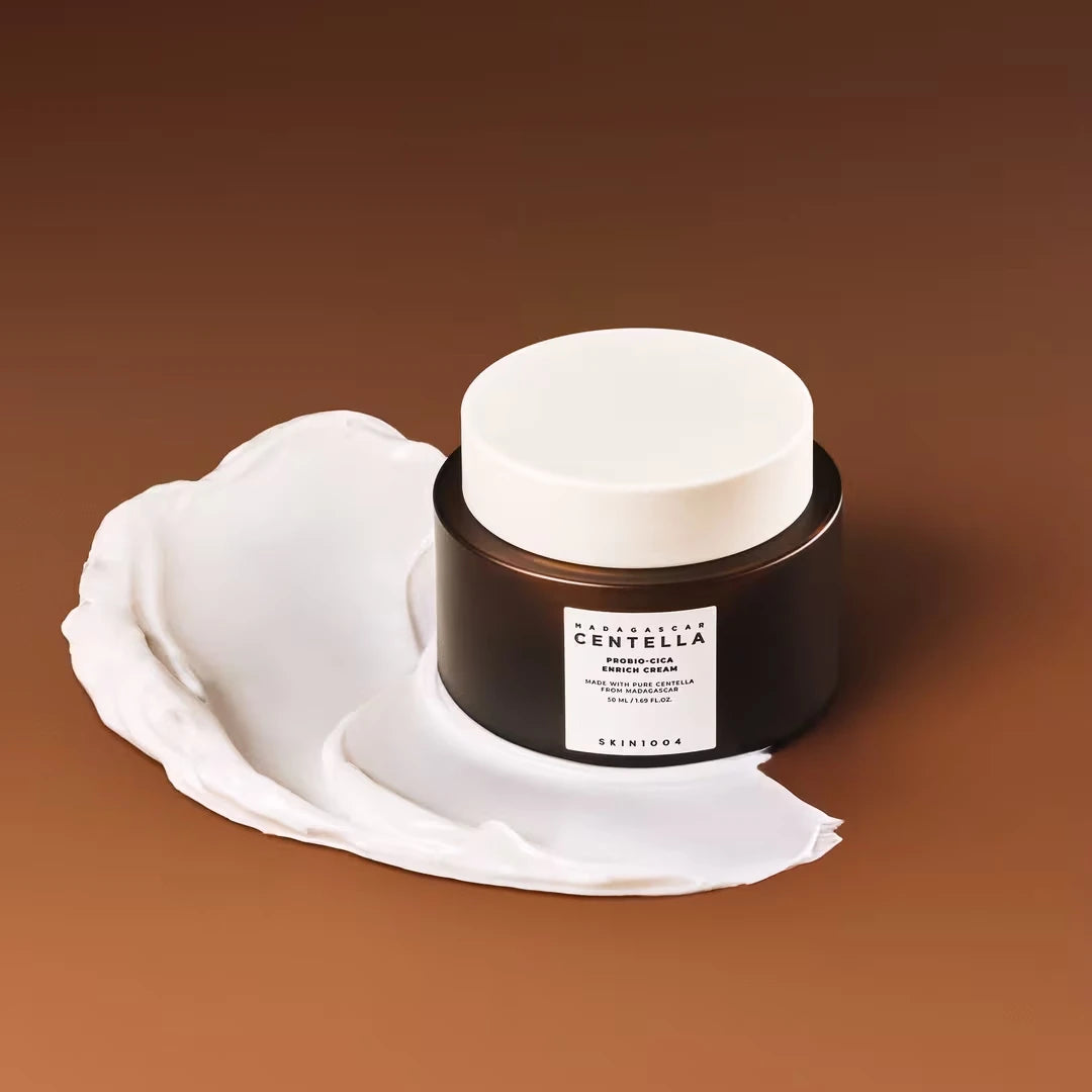 Madagascar Centella Probio-Cica Enrich Cream 50ml Korean Face Moisturiser, Night Face Cream