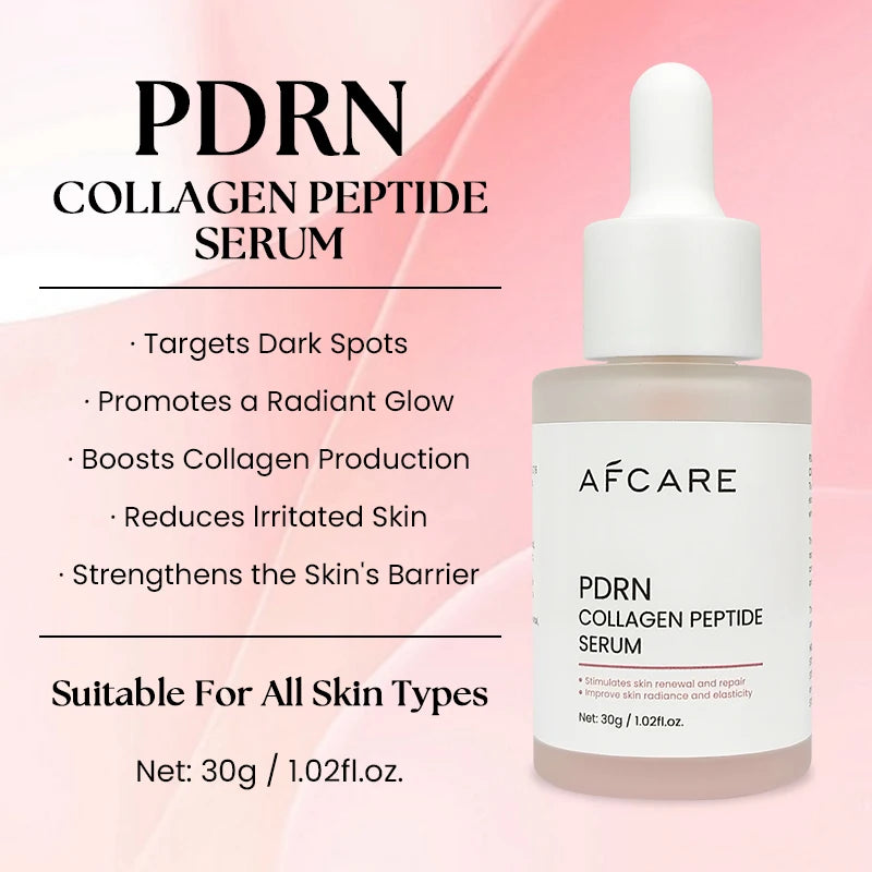 Sérum Visage Rose Collagène Intensif & Peptides de Cuivre – Anti-Âge & Hydratant Style Coréen