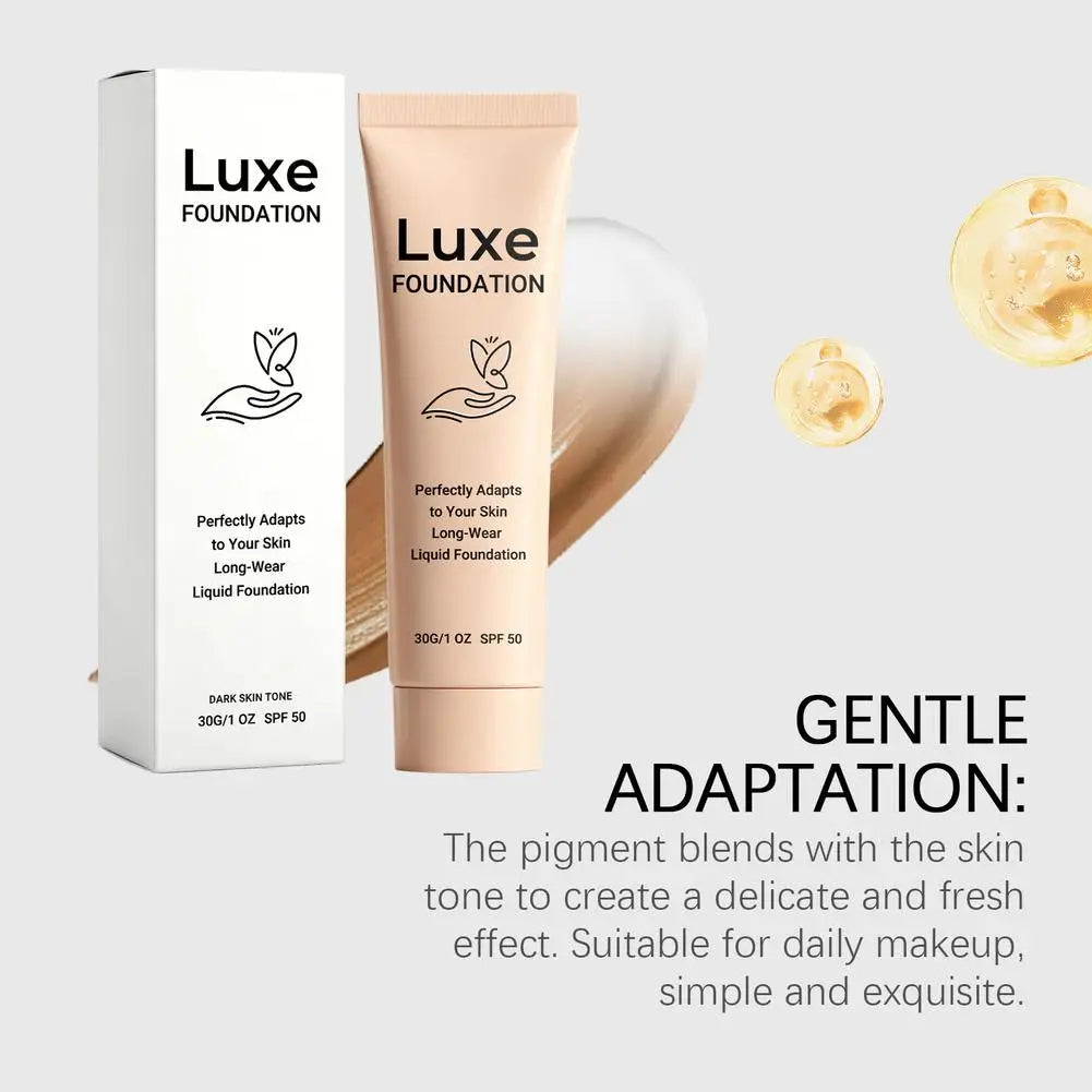 Fond de Teint Changeant de Couleur SPF50 – Couvrance Totale, Léger & Intelligent