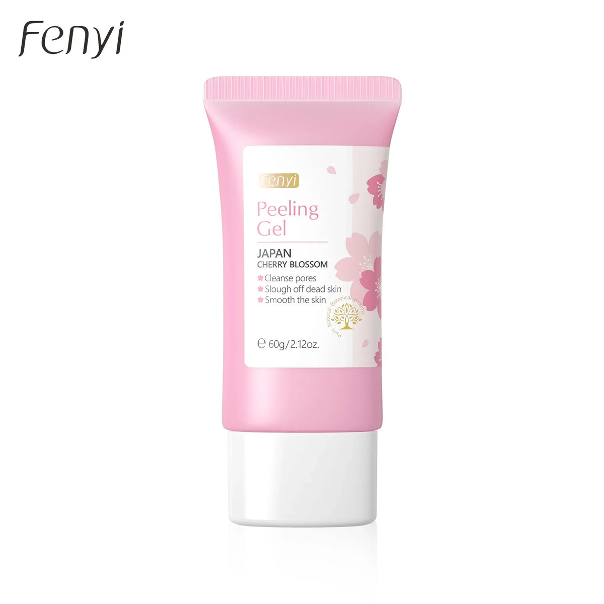 Gel Exfoliant Sakura FENYI – Fleur de Cerisier, Éclat & Pores Affinés | Soin Visage 60g