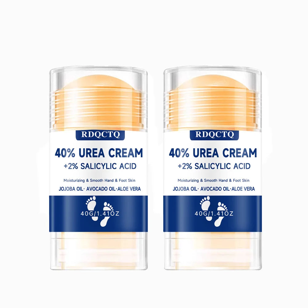 40% Urea 2% Salicylic Acid Foot Cream - Intensive Moisturizing Cracked Heels Dry Skin Callus Remover Softening Repair Hand Cream