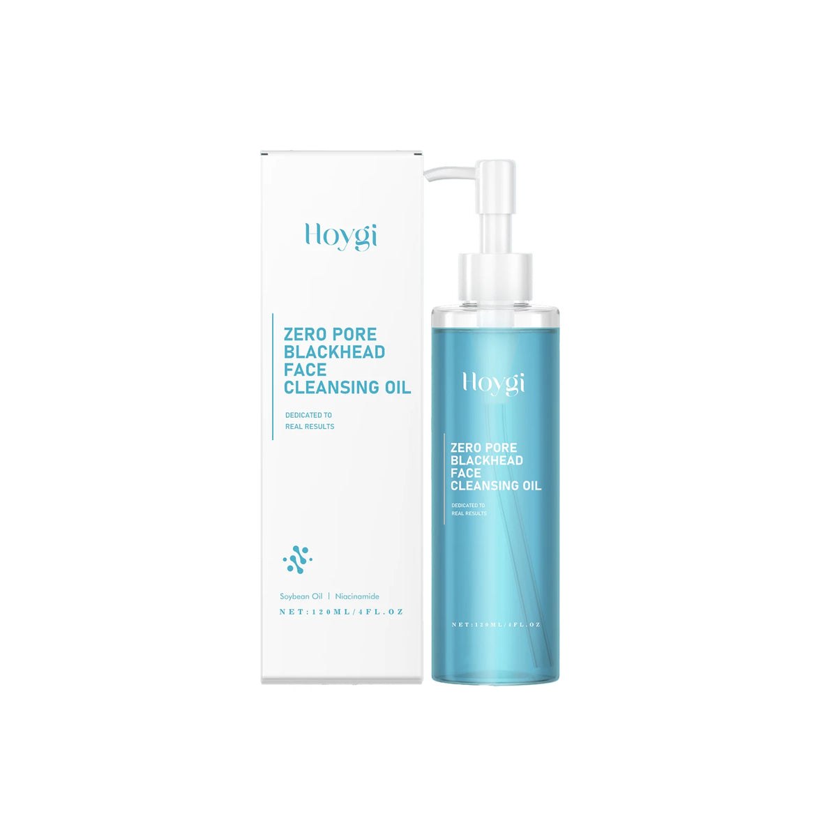 Huile Nettoyante Double Cleansing Hoygi – Niacinamide, Soja & Vitamine C | 120ml