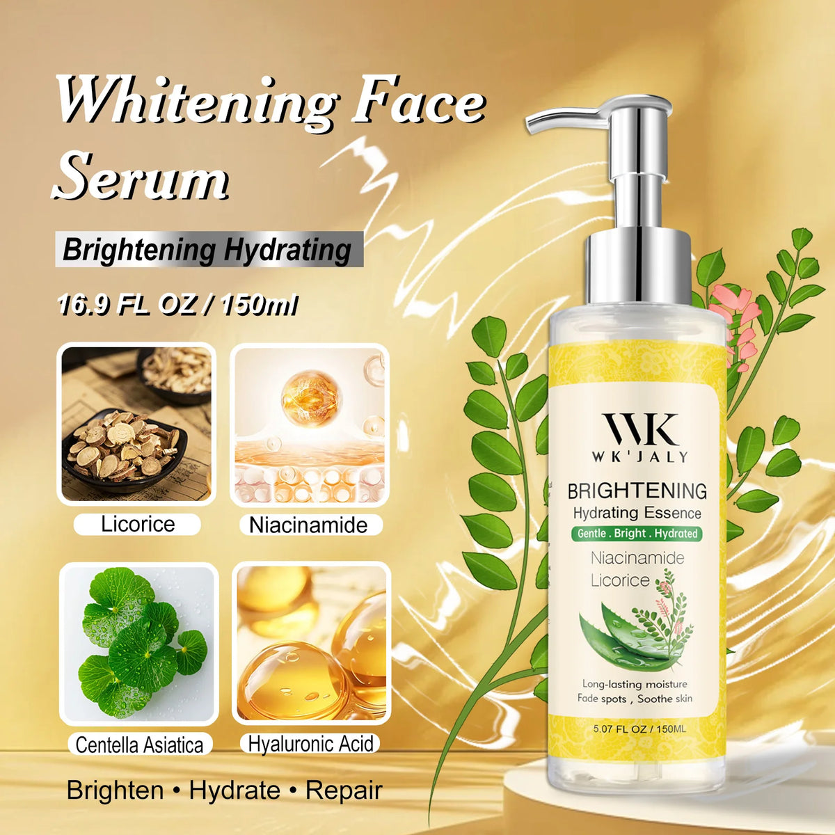 WK JALY Radiance Skincare Set – Complete Anti-Spot & Brightening Treatment