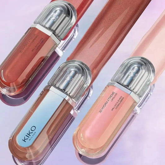 KIKO Milano 3D Ginger Gloss Lèvres Repulpant – Effet Miroir, Volume & Longue Tenue