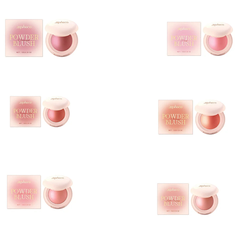 Blush Hydratant Multi-Teintes Zephoco | Fini Lumineux & Soyeux