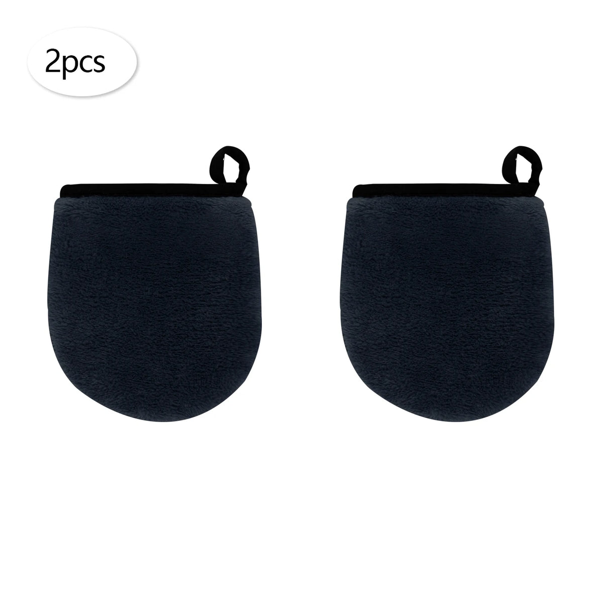 Gants & Carrés Démaquillants Réutilisables – Lot de 2, 4 ou 6 – Tous Types de Peau