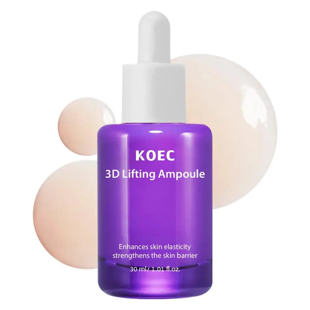 Coffret Soin Liftant 3D Visage & Cou – Crème, Sérum Ampoule & Brume | KOEC