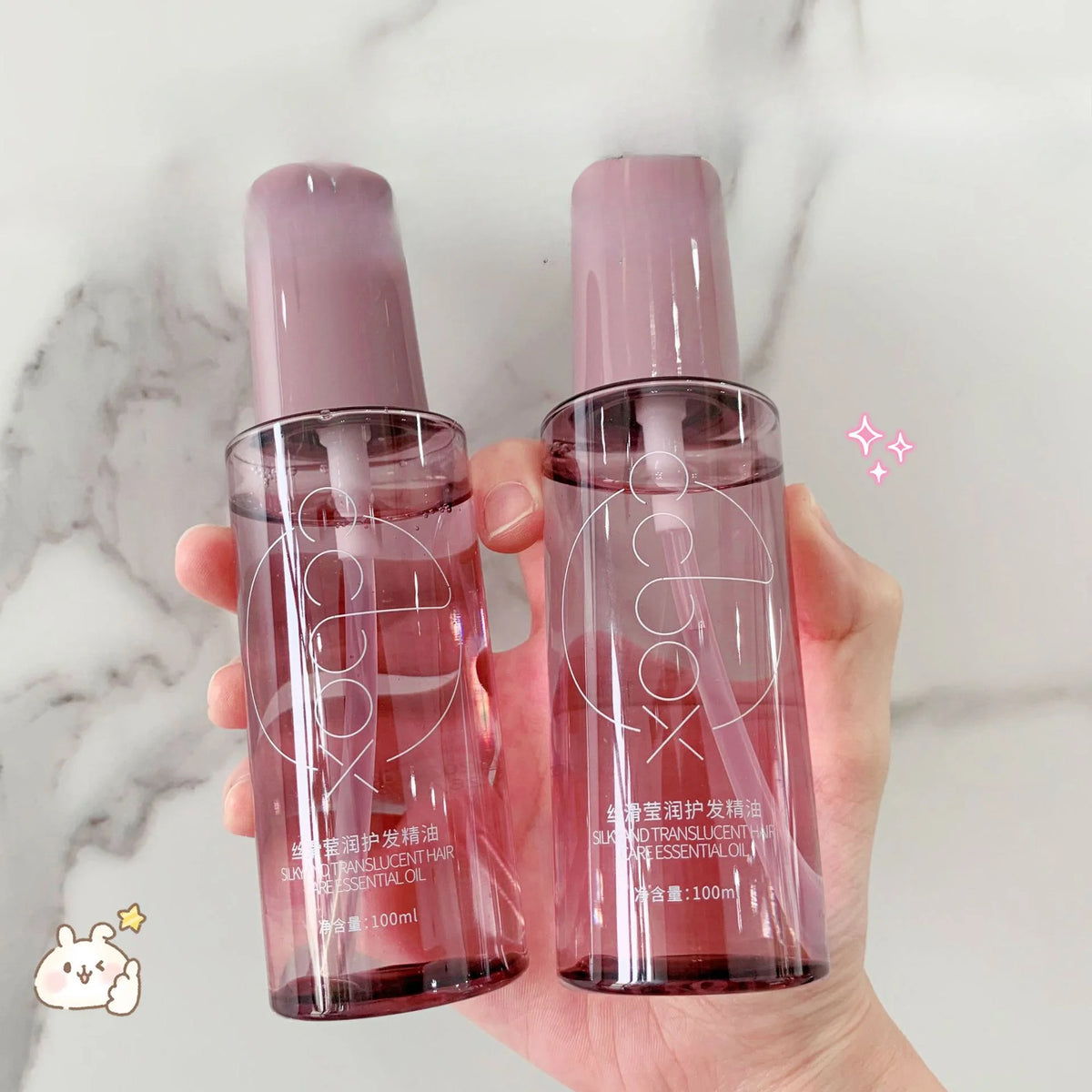 Huile Capillaire Parfumée – Nutrition, Brillance & Douceur 100ml