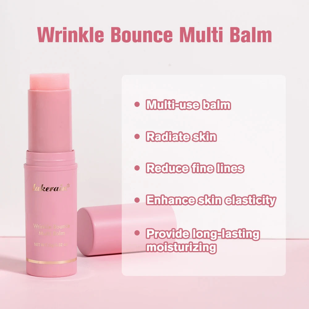 Stick Baume Rose Hydratant Multi-Usage – Anti-Rides, Éclat & Base Maquillage | Lakerain