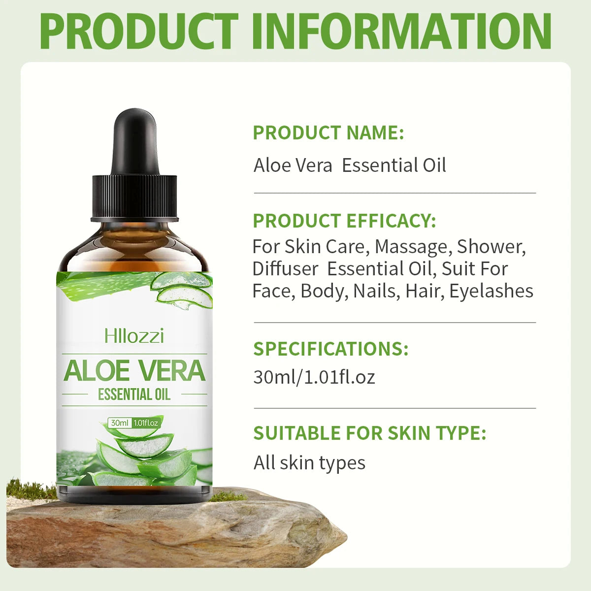 Huile essentielle d’Aloe Vera