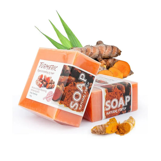 Natural Turmeric Soap 100g – Cleansing, Moisturizing & Anti-Spot