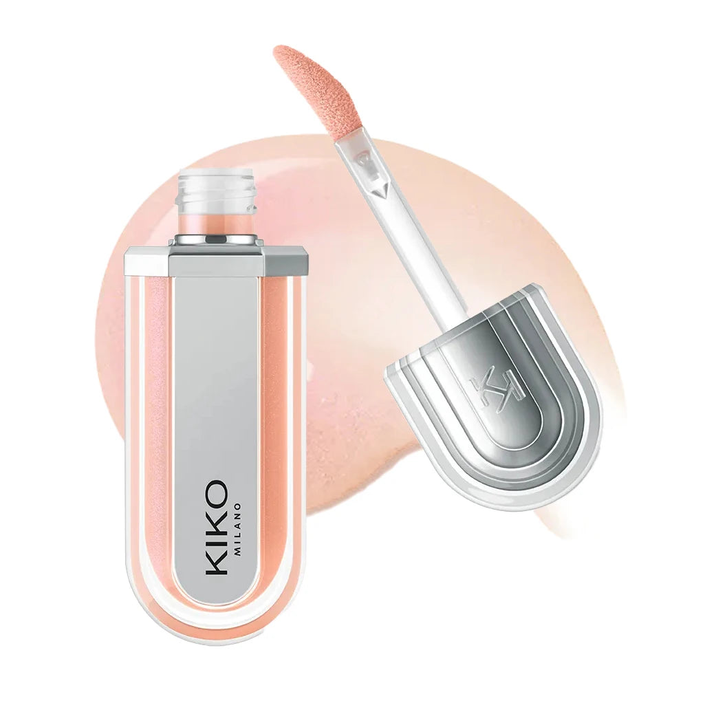 KIKO Milano 3D Ginger Gloss Lèvres Repulpant – Effet Miroir, Volume & Longue Tenue