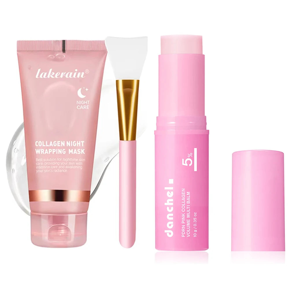 Masque Peel-Off Coréen au Collagène – Soin Anti-Rides & Lifting Nuit