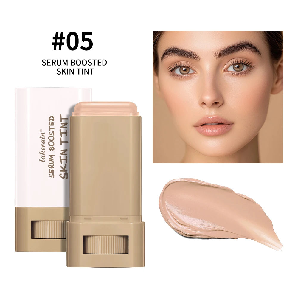 Stick Fond de Teint Sérum Skin Tint – Waterproof, Couvrance Naturelle & Teint Lumineux