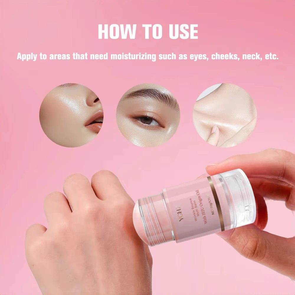 Stick Essence Hydratant Rose 50g – Soin Multifonction, Anti-Taches & Base Maquillage Style Coréen