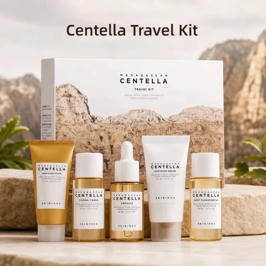 SKIN1004 Kit Voyage Centella Asiatica 5 Pièces – Soin Apaisant Peaux Sensibles