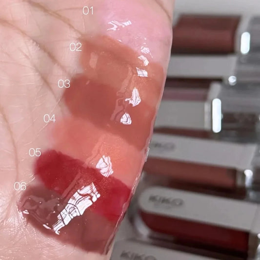 KIKO Milano 3D Ginger Gloss Lèvres Repulpant – Effet Miroir, Volume & Longue Tenue