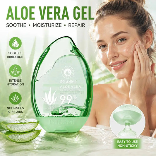 Aloe Vera 99% Soothing Gel – Moisturizing, Repairing & After-Sun (300g)