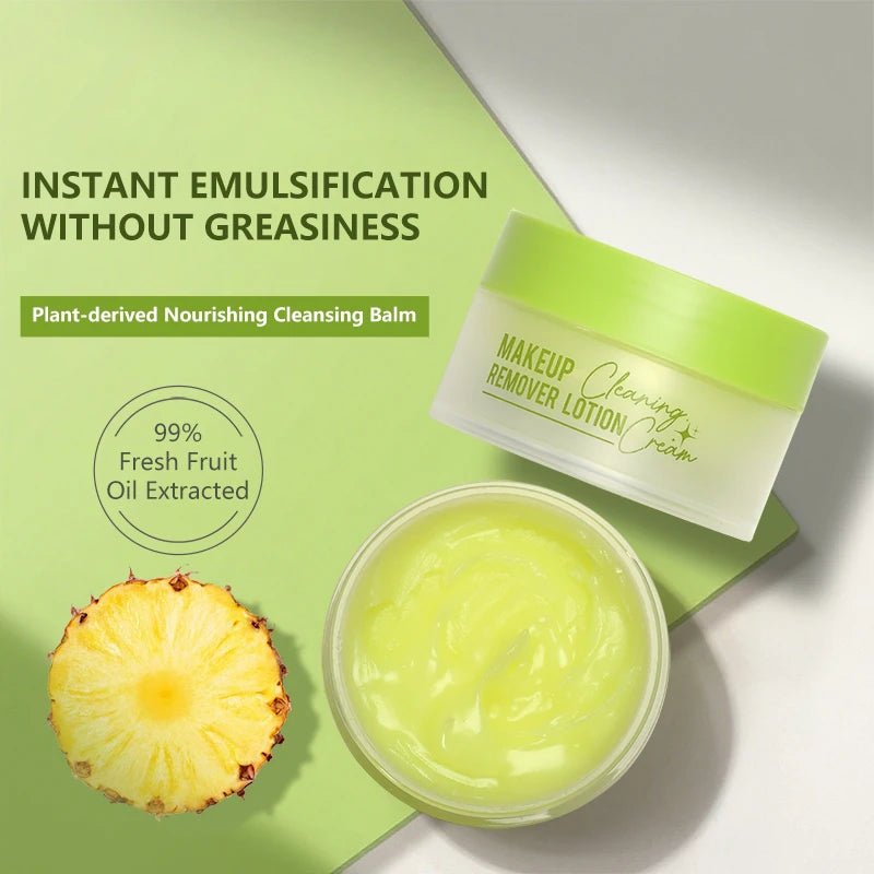 Crème Démaquillante Visage, Yeux & Lèvres – Nettoyage Profond Doux & Non Irritant