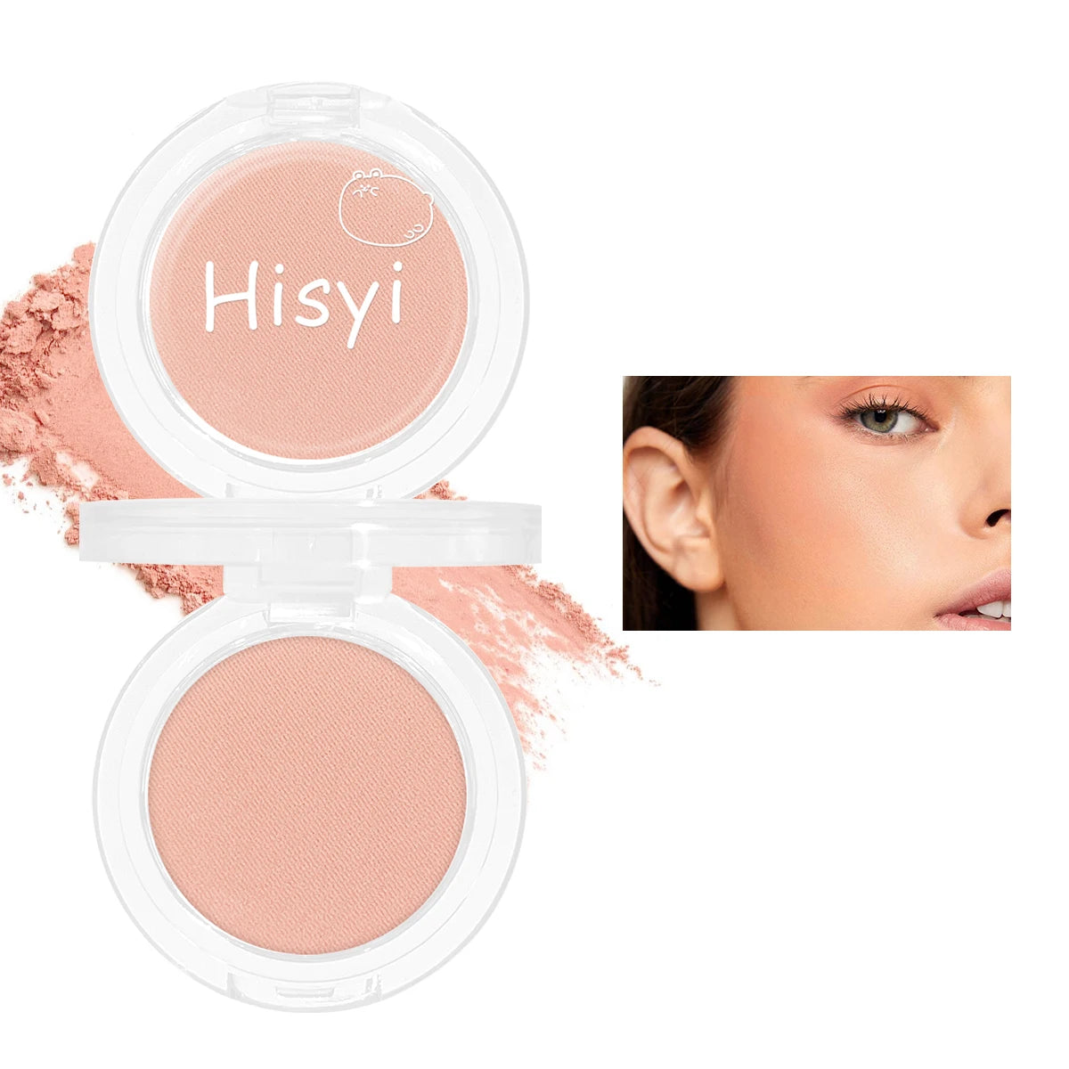 Blush Quotidien Mono-Couleur — Reflet Viné Subtil, Paillettes Fines & Palette Naturelle