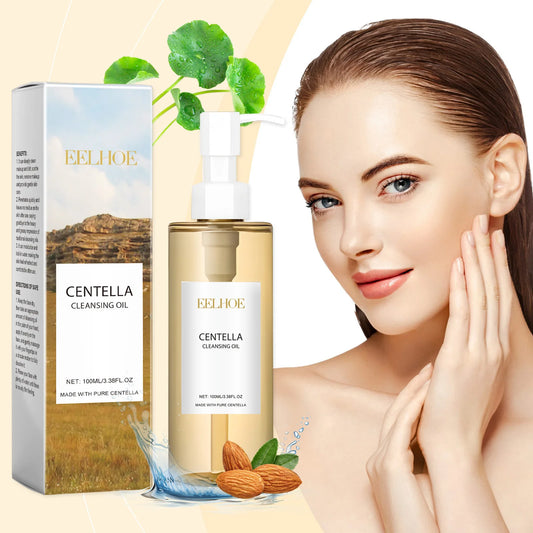Huile Démaquillante Centella Asiatica EELHOE – Vitamine E, Anti-Points Noirs & Pores | 100ml
