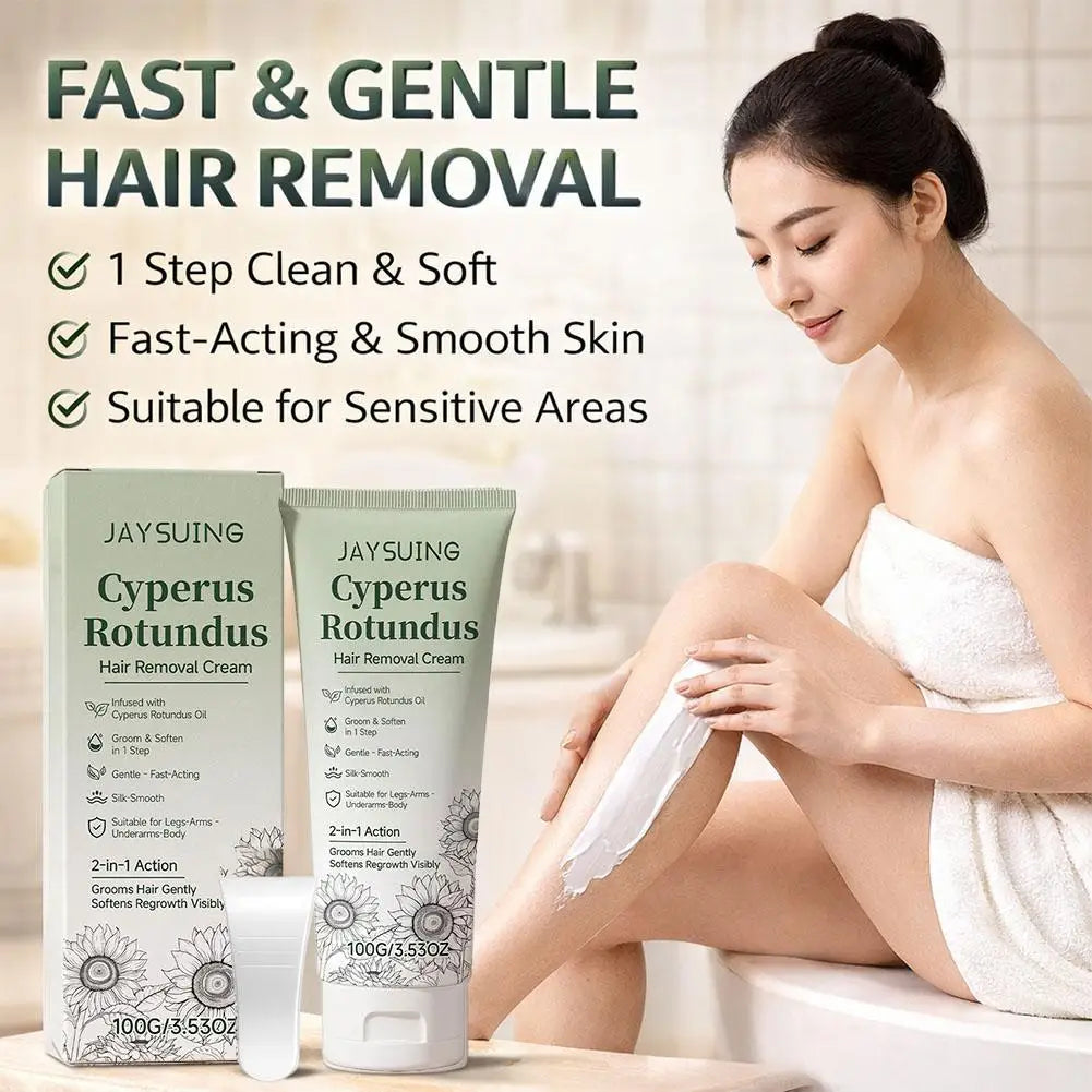 Crème Dépilatoire Aloe Vera & Cynodonte – Corps & Aisselles | 60g/100g