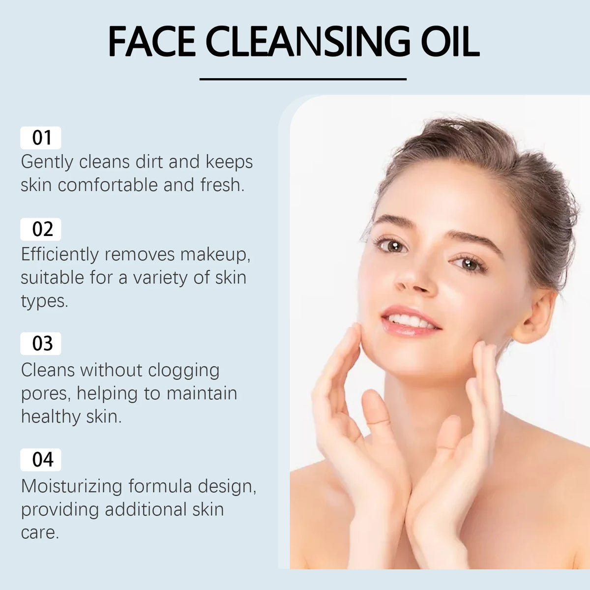Huile Nettoyante Double Cleansing Hoygi – Niacinamide, Soja & Vitamine C | 120ml