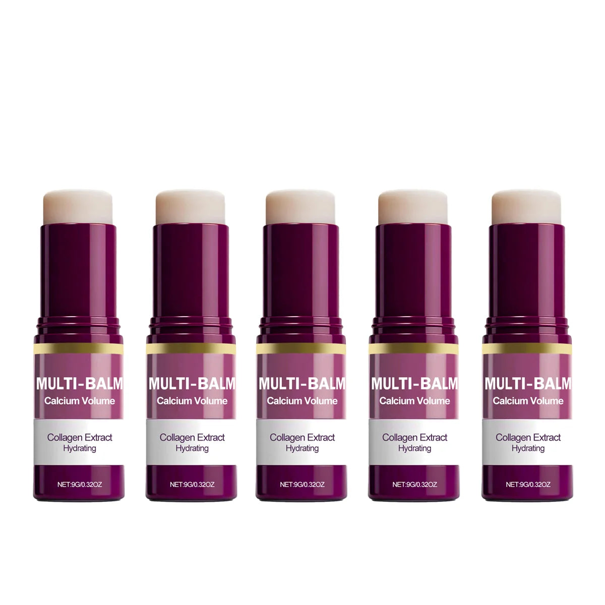 Calcium Anti-Aging Skincare Set – Serum, Cream, Eye Patches & Collagen Balm