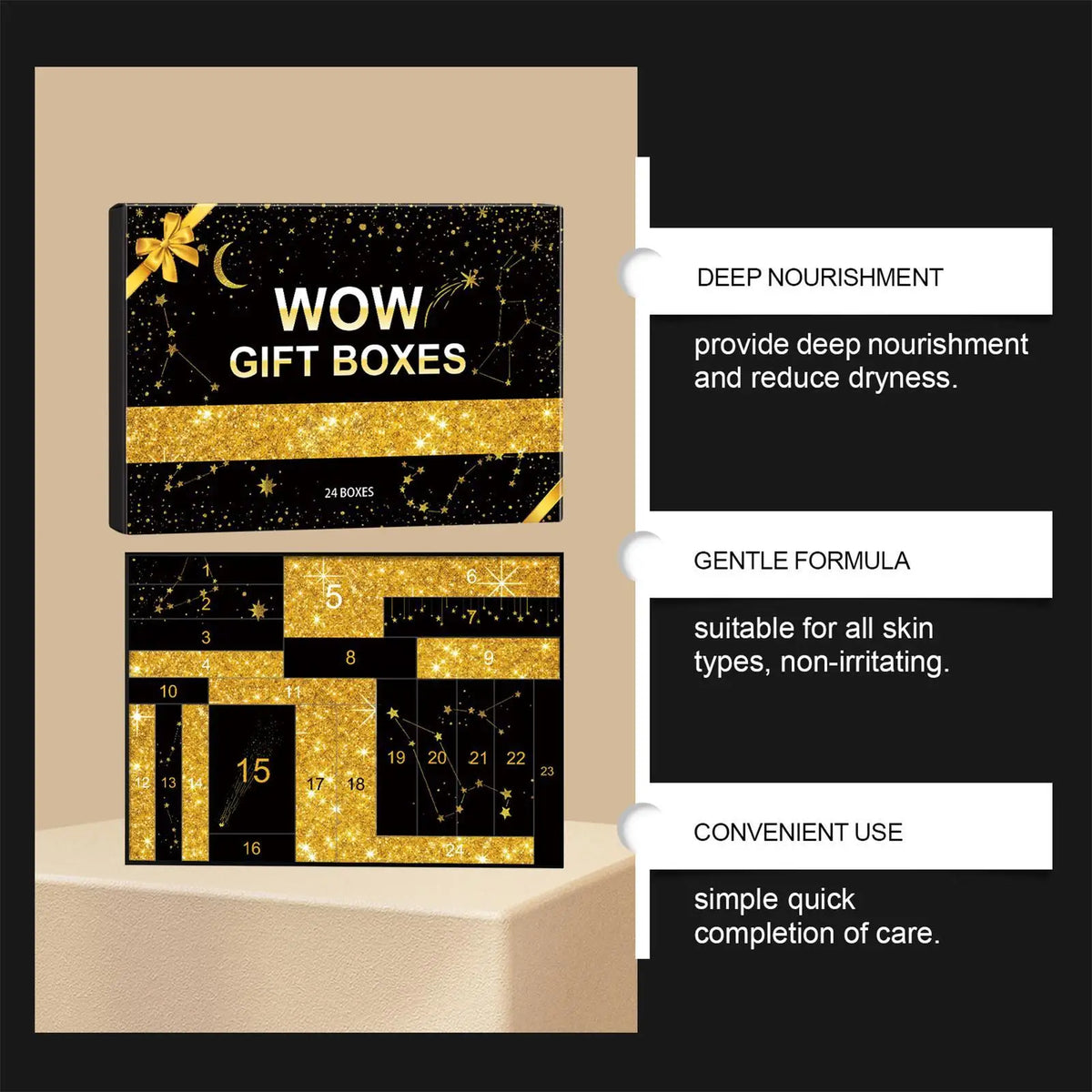 Coffret Soin Visage Hydratant 24 Pièces – Routine Beauté Complète pour Femme