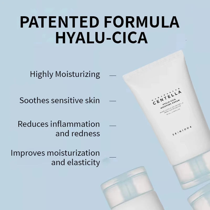 SKIN1004 Centella Hyalu-Cica Set – Moisturizing Cream 75ml & Sunscreen SPF50+ PA++++