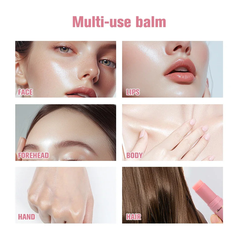 Baume Multi-Usage Collagène Rose – Anti-Rides, Hydratant & Éclat | Soin Coréen