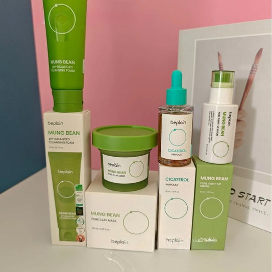 Nettoyant Visage Beplain Haricot Mungo | Nettoyage Profond & Hydratant | K-Beauty 80ml