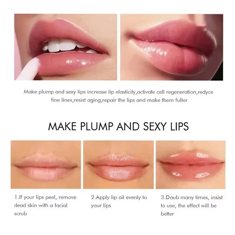 Sérum Repulpant Lèvres – Gloss Volumateur Longue Tenue & Soin Hydratant