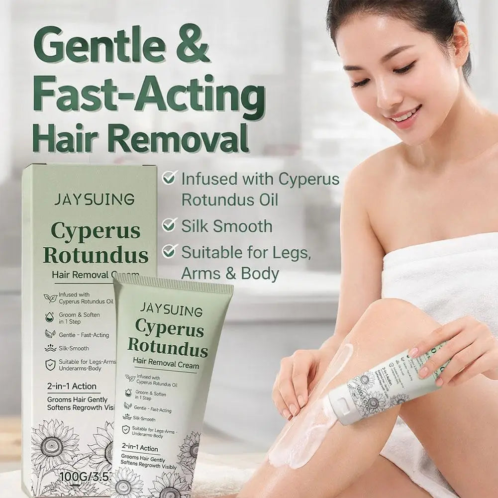 Crème Dépilatoire Aloe Vera & Cynodonte – Corps & Aisselles | 60g/100g