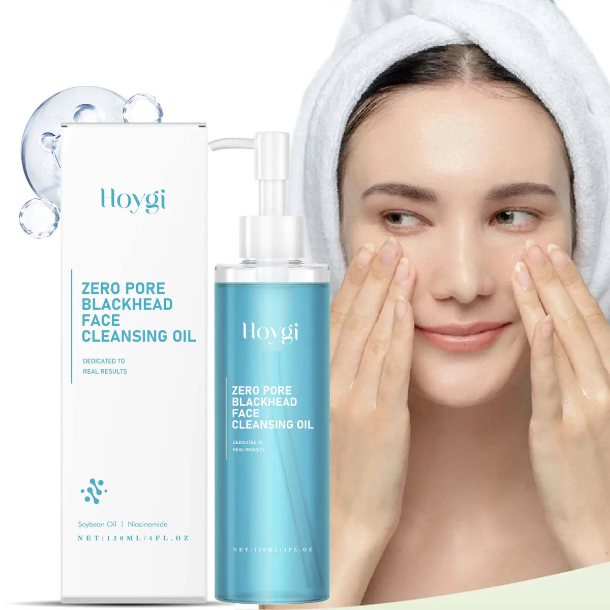 Huile Démaquillante Purifiante Pores – Nettoyage Doux et Apaisant Visage, Yeux, Lèvres – Sans Effet Tiraillement, Hydratante et Rafraîchissante