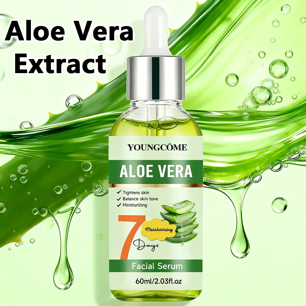 Sérum Visage à l'Aloe Vera – Hydratant, Apaisant & Raffermissant | YOUNGCOME