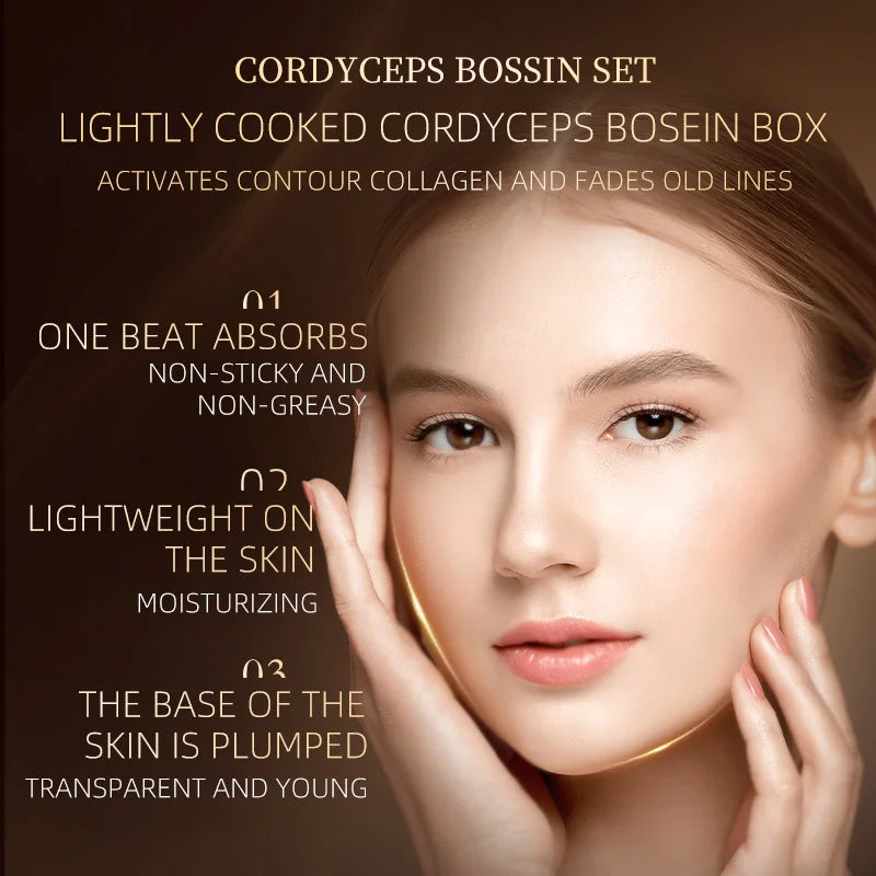 Coffret Soin Visage 6 Pièces Mercilen – Niacinamide, Astaxanthine & Hydratation Profonde