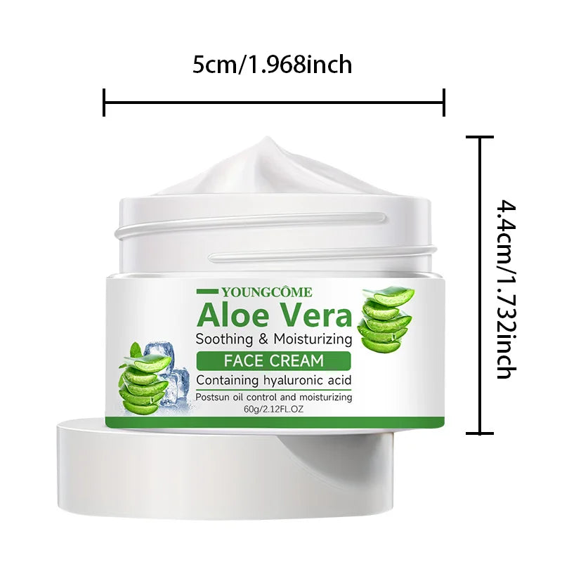 YOUNGCOME Aloe Vera Moisturizing Face Cream – 30g/60g