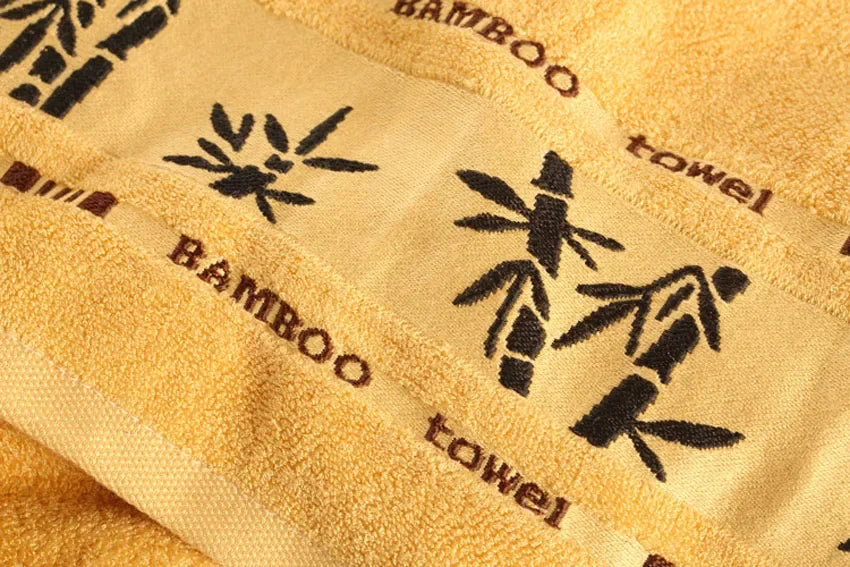 Bamboo Fiber Bath Towels – Luxury Absorbent & Quick-Dry Set