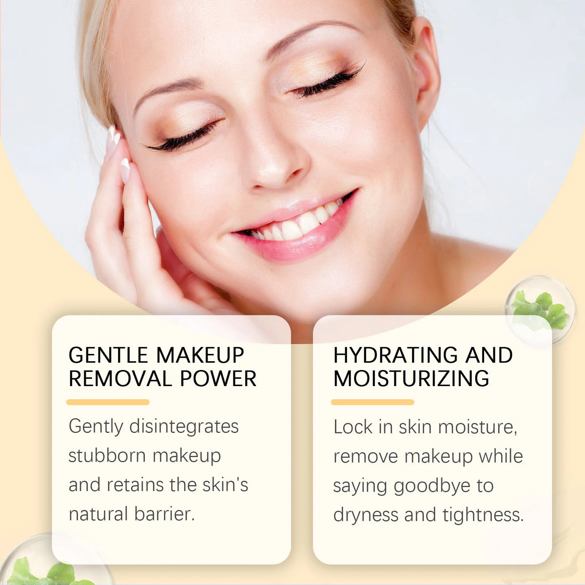 Huile Démaquillante Centella Asiatica EELHOE – Vitamine E, Anti-Points Noirs & Pores | 100ml