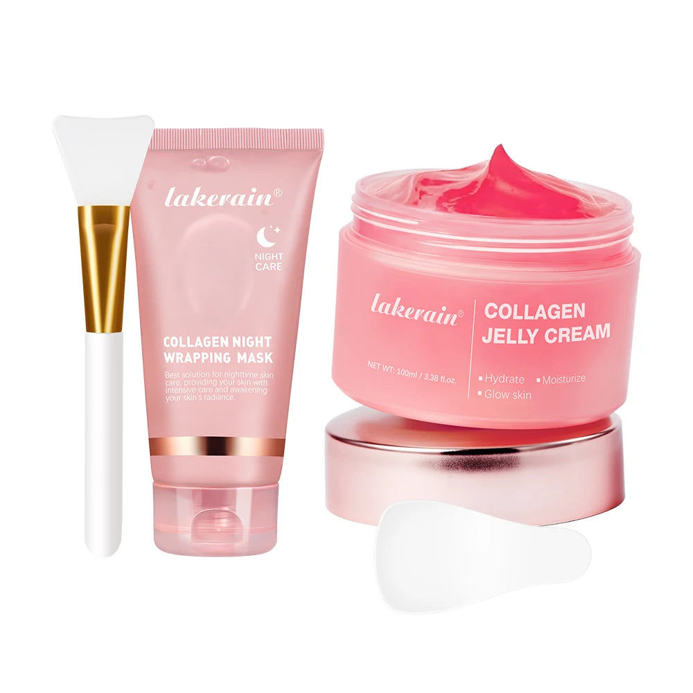 Masque Peel-Off Coréen au Collagène – Soin Anti-Rides & Lifting Nuit