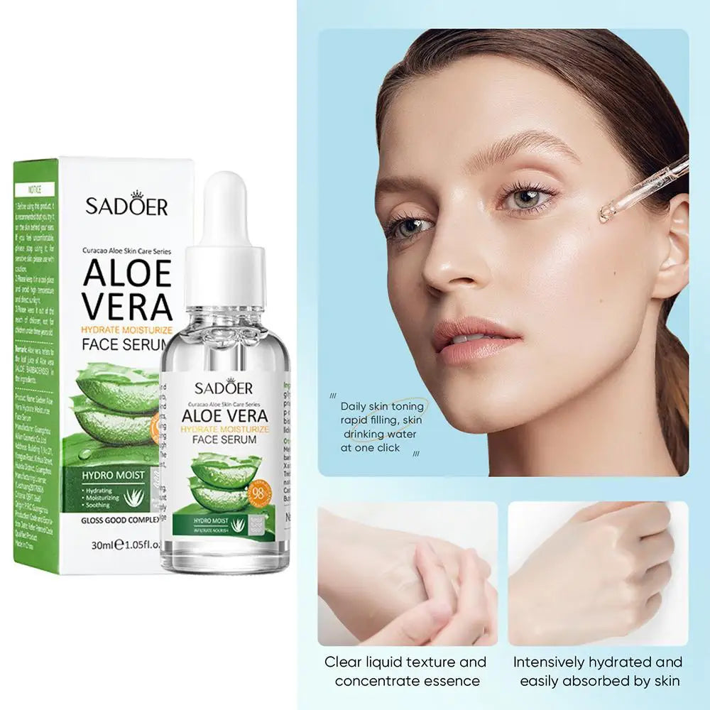Hydrating Essence with Aloe Vera – Radiance & Softness Facial Serum 30ml