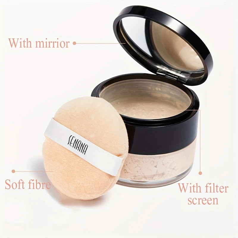 Poudre Libre Fixante Hydratante – Charm For You | Fini Mat & Contrôle du Sébum